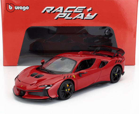 FERRARI | SF90 XX STRADALE 2024 | ROSSO CORSA - RED BLACK