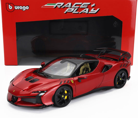 FERRARI | SF90 XX STRADALE 2024 | ROSSO MAGMA - RED MET BLACK