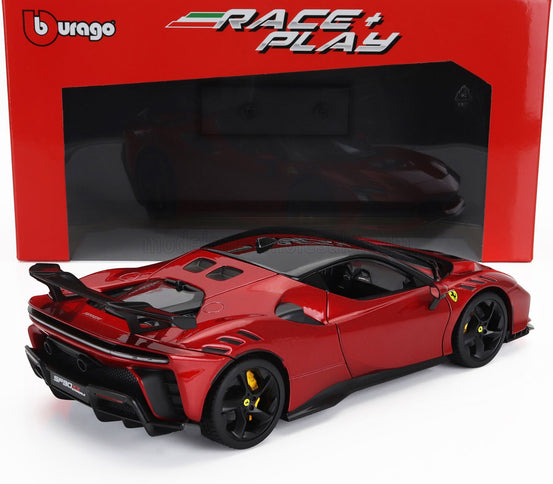 FERRARI | SF90 XX STRADALE 2024 | ROSSO MAGMA - RED MET BLACK