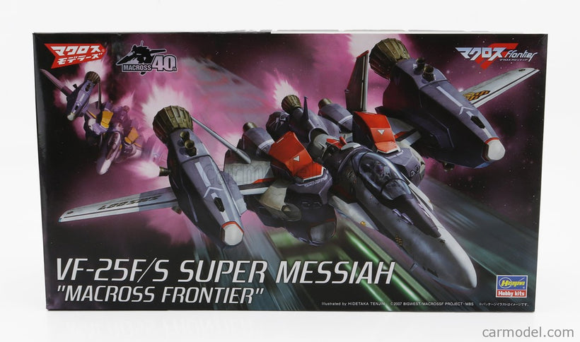 Tv Series VF-25F/S Super Messiah Robot Advance Variable Fighter Airplane Macross Frontier 1:72 Hasegawa /
