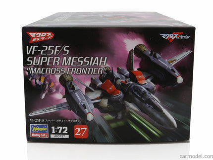 Tv Series VF-25F/S Super Messiah Robot Advance Variable Fighter Airplane Macross Frontier 1:72 Hasegawa /