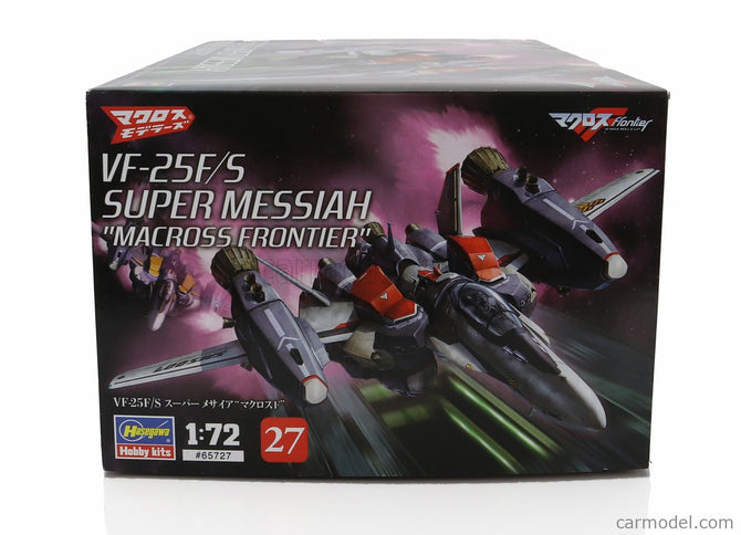 Tv Series VF-25F/S Super Messiah Robot Advance Variable Fighter Airplane Macross Frontier 1:72 Hasegawa /