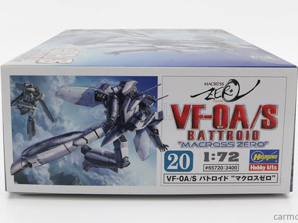 Tv Series VF-0A/S Battroid Variable Fighter Airplane Macross Zero 1:72 Hasegawa /
