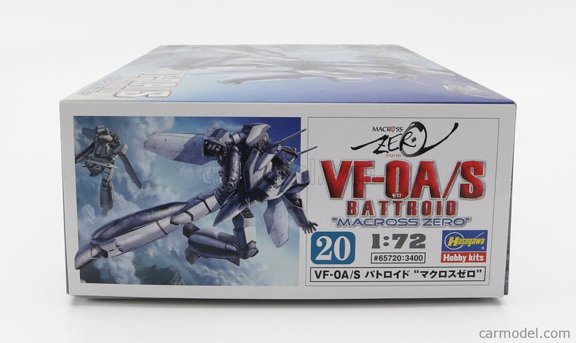 Tv Series VF-0A/S Battroid Variable Fighter Airplane Macross Zero 1:72 Hasegawa /