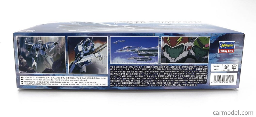 Tv Series VF-0D Variable Fighter Airplane Macross Zero 1:72 Hasegawa /