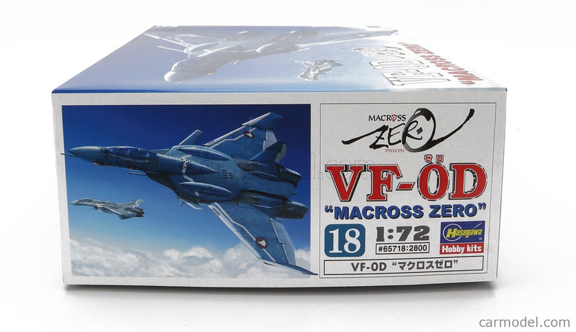 Tv Series VF-0D Variable Fighter Airplane Macross Zero 1:72 Hasegawa /