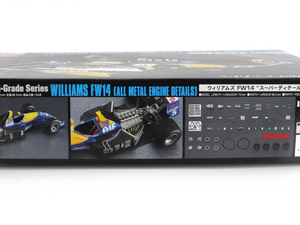 WILLIAMS | F1 FW14B RENAULT N 5 WORLD CHAMPION SEASON 1992 NIGEL MANSELL - ALL METAL ENGINE DATAILS | /
