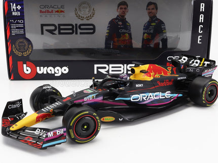 RED BULL | F1  RB19 TEAM ORACLE RED BULL RACING N 1 WORLD CHAMPION WINNER MIAMI GP 2023 MAX VERSTAPPEN | MATT BLUE