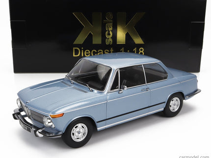 BMW 2002ti 1-SERIES 1971 1:18 KK Scale svetlomodrá
