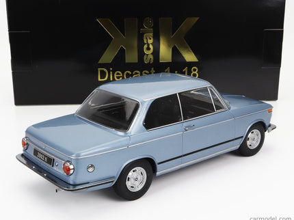BMW 2002ti 1-SERIES 1971 1:18 KK Scale svetlomodrá