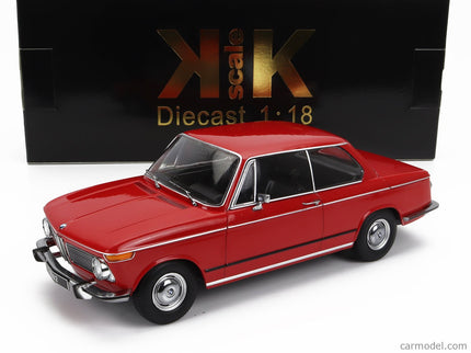 BMW 1602 1-SERIES 1971 1:18 KK Scale červená