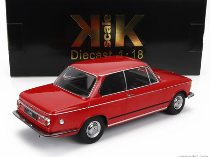 BMW 1602 1-SERIES 1971 1:18 KK Scale červená