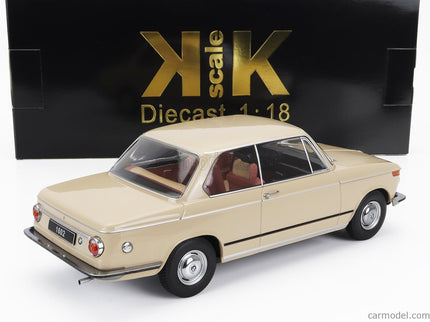 BMW 1602 1-SERIES 1971 1:18 KK Scale béžová