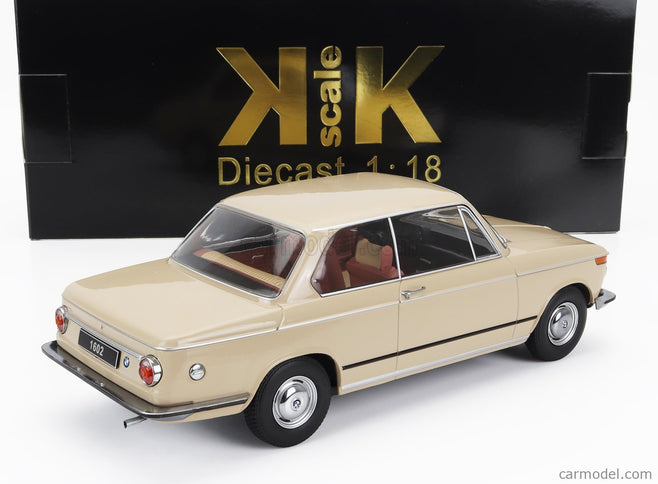 BMW 1602 1-SERIES 1971 1:18 KK Scale béžová