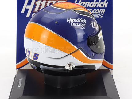 ARAI HELMET | CASCO HELMET KYLE LARSON TEAM ARROWS McLAREN H1100 NASCAR CUP SERIES SEASON 2024 | BLUE ORANGE WHITE