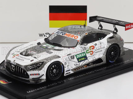 MERCEDES BENZ | AMG GT3 EVO TEAM MUCKE MOTORSPORT N 18 DTM SEASON 2022 MAXIMILIAN BUHK | WHITE GREY