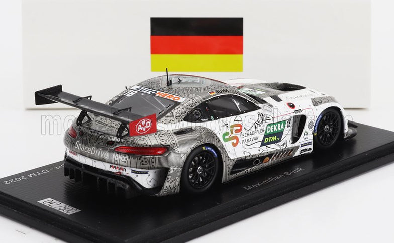 MERCEDES BENZ | AMG GT3 EVO TEAM MUCKE MOTORSPORT N 18 DTM SEASON 2022 MAXIMILIAN BUHK | WHITE GREY