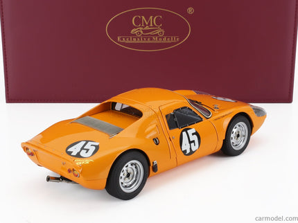 Porsche 904 Carrera GTS ch.904-055 N°45 1000km Nurburgring 1964 Gerhard Koch - Ben Pon 1:18 CMC červená