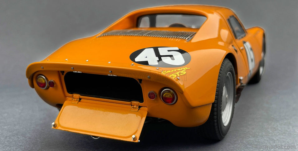 Porsche 904 Carrera GTS ch.904-055 N°45 1000km Nurburgring 1964 Gerhard Koch - Ben Pon 1:18 CMC červená