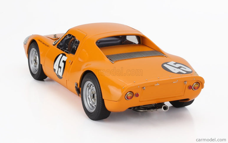 Porsche 904 Carrera GTS ch.904-055 N°45 1000km Nurburgring 1964 Gerhard Koch - Ben Pon 1:18 CMC červená