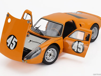 Porsche 904 Carrera GTS ch.904-055 N°45 1000km Nurburgring 1964 Gerhard Koch - Ben Pon 1:18 CMC červená