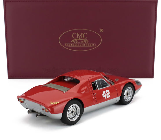 PORSCHE | 904 CARRERA GTS ch.904-043 N 42 PEBBLE BEACH AUCTIONS 2017 | RED SILVER