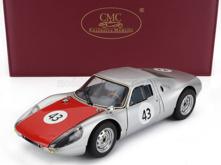 PORSCHE | 904 CARRERA GTS ch.904-025 N 26 SILVERSTONE INTERNATIONAL GRAND TOURING 1964 INNES IRELAND | SILVER RED