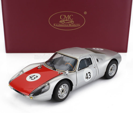 PORSCHE | 904 CARRERA GTS ch.904-025 N 26 SILVERSTONE INTERNATIONAL GRAND TOURING 1964 INNES IRELAND | SILVER RED