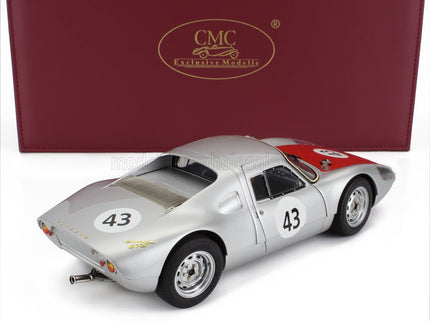 PORSCHE | 904 CARRERA GTS ch.904-025 N 26 SILVERSTONE INTERNATIONAL GRAND TOURING 1964 INNES IRELAND | SILVER RED