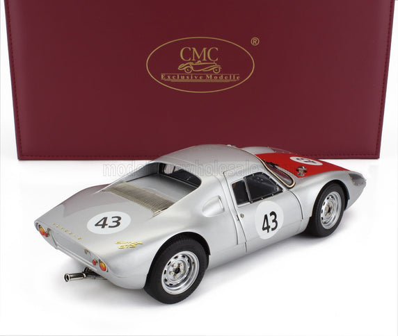 PORSCHE | 904 CARRERA GTS ch.904-025 N 26 SILVERSTONE INTERNATIONAL GRAND TOURING 1964 INNES IRELAND | SILVER RED