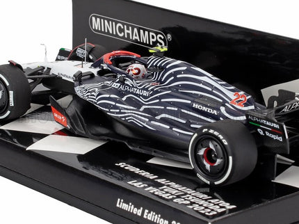 ALPHA TAURI | F1  AT04 TEAM ALPHA TAURI N 22 LAS VEGAS USA GP 2023 YUKI TSUNODA | WHITE BLACK