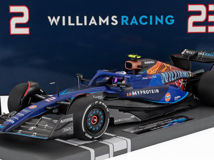 WILLIAMS | F1  FW45 TEAM WILLIAMS RACING GULF N 2 LAS VEGAS USA GP 2023 LOGAN SARGEANT | 2 TONE BLUE
