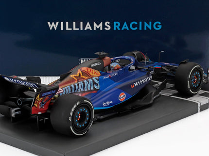 WILLIAMS | F1  FW45 TEAM WILLIAMS RACING GULF N 23 LAS VEGAS USA GP 2023 ALEXANDER ALBON | BLUE BLACK GOLD