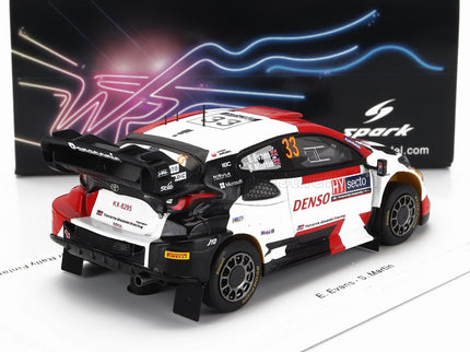 TOYOTA | YARIS GR HYBRID RALLY1 TEAM TOYOTA GAZOO RACING WRT N 33 WINNER RALLY FINLAND 2023 ELFYN EVANS - SCOTT MARTIN | WHITE RED BLACK