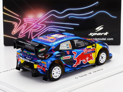 FORD ENGLAND | PUMA RALLY1 TEAM FORD WORLD RALLY M-SPORT N 8 WINNER RALLY CHILE 2023 OTT TANAK - MARTIN JARVEOJA | BLUE YELLOW RED