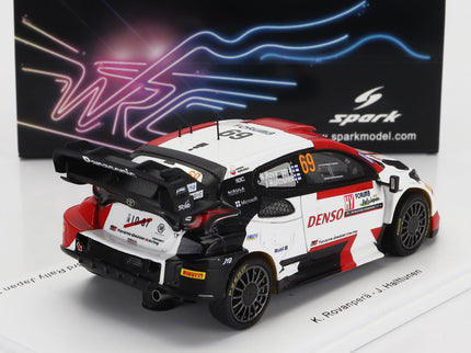 TOYOTA | YARIS GR HYBRID RALLY1 TEAM TOYOTA GAZOO RACING WRT N 69 3rd RALLY JAPAN 2023 KALLE ROVANPERA - JONNE HALTTUNEN | WHITE RED BLACK