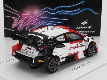 TOYOTA | YARIS GR HYBRID RALLY1 TEAM TOYOTA GAZOO RACING WRT N 17 2nd RALLY JAPAN 2023 SEBASTIAN OGIER - VINCENT LANDAIS | WHITE RED BLACK