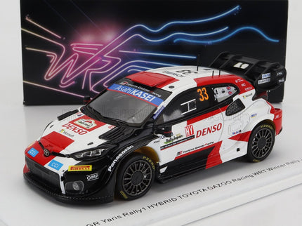 TOYOTA | YARIS GR HYBRID RALLY1 TEAM TOYOTA GAZOO RACING WRT N 33 WINNER RALLY JAPAN 2023 ELFYN EVANS - SCOTT MARTIN | WHITE RED BLACK