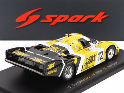 PORSCHE | 956 2.6L TWIN TURBO TEAM SORGA JOEST RACING N 12 24h LE MANS 1983 CLEMENS SCHICKENTANZ - VOLKERT MERL - MAURICIO NARVAEZ | YELLOW BLACK