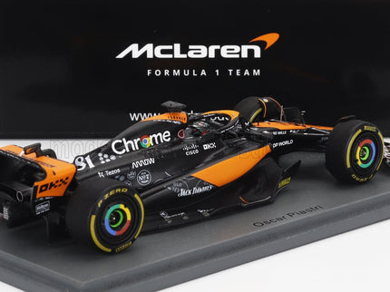 McLAREN | F1  MCL60 TEAM McLAREN N 81 LAS VEGAS GP 2023 OSCAR PIASTRI | ORANGE BLUE BLACK