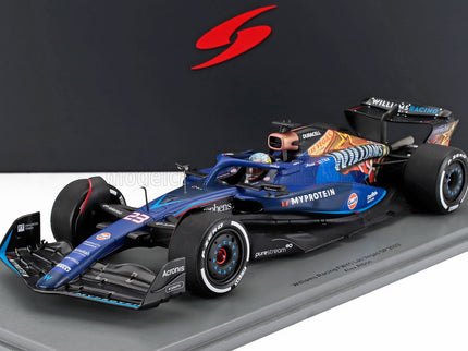 WILLIAMS | F1  FW45 TEAM WILLIAMS RACING GULF N 23 LAS VEGAS USA GP 2023 ALEXANDER ALBON | BLUE BLACK GOLD