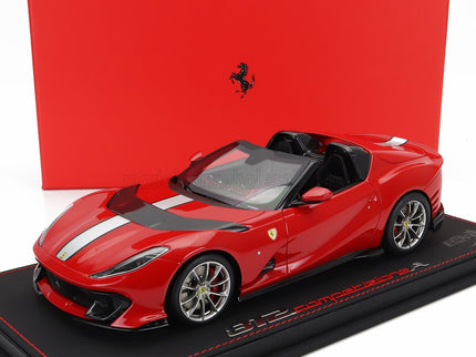 FERRARI | 812 COMPETIZIONE A SPIDER 2022 - CON VETRINA - WITH SHOWCASE | ROSSO CORSA 322 - RED
