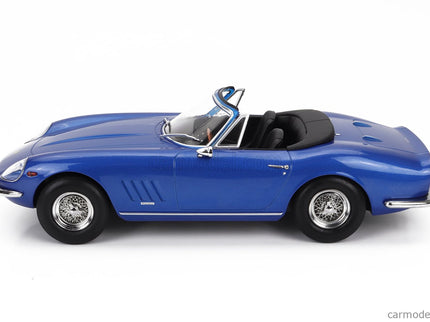 Ferrari 275 GTB/4 Nart Spider 1967 1:18 KK Scale modrá metalická
