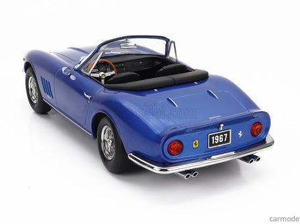 Ferrari 275 GTB/4 Nart Spider 1967 1:18 KK Scale modrá metalická