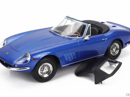 Ferrari 275 GTB/4 Nart Spider 1967 1:18 KK Scale modrá metalická