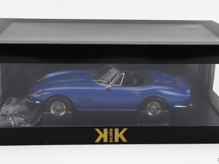 Ferrari 275 GTB/4 Nart Spider 1967 1:18 KK Scale modrá metalická