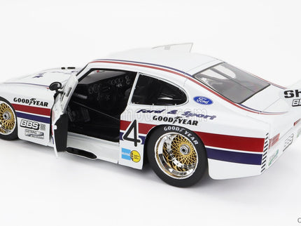 Ford Capri Turbo Gr.5 Zakspeed N°4 DRM 1982 Lili Reisenbichler 1:18 Werk83 biela červená modrá