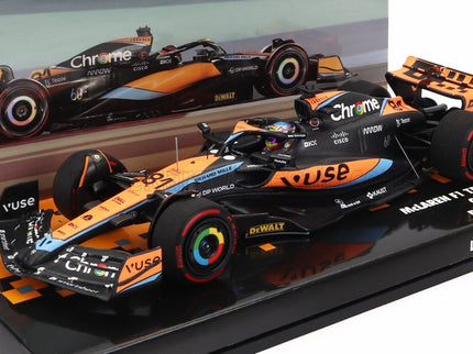 McLAREN | F1  MCL60 TEAM McLAREN N 81 BAHRAIN GP 2023 OSCAR PIASTRI | ORANGE BLUE BLACK