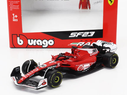 FERRARI | F1  SF-23 TEAM SCUDERIA FERRARI N 16 2nd LAS VEGAS USA GP 2023 CHARLES LECLERC | RED WHITE BLACK