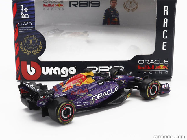 F1 RB19 TEAM ORACLE RED BULL RACING N 1 WORLD CHAMPION WINNER LAS VEGAS USA GP 2023 MAX VERSTAPPEN